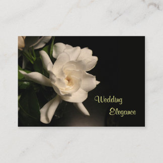 Elegant Wedding Coordinator Business Card