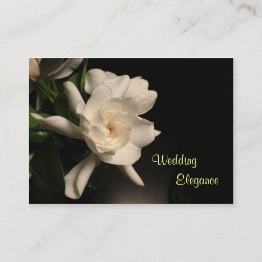 Customizable Elegant Wedding Coordinator Business Card