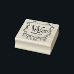 Elegant Wedding Crest Monogram  Rubber Stamp<br><div class="desc">A simple yet elegant monogram crest stamp for weddings,  showers,  anniversaries,  etc.</div>
