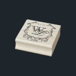 Elegant Wedding Crest Monogram  Rubber Stamp<br><div class="desc">A simple yet elegant monogram crest stamp for weddings,  showers,  anniversaries,  etc.</div>