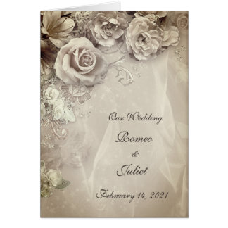Elegant Wedding (customizable) Cards