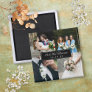 Elegant Wedding Day Photo Collage Magnet
