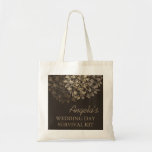 Elegant Wedding Day Survival Kit Bag at Zazzle