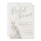 Elegant Wedding Dress Bridal Shower