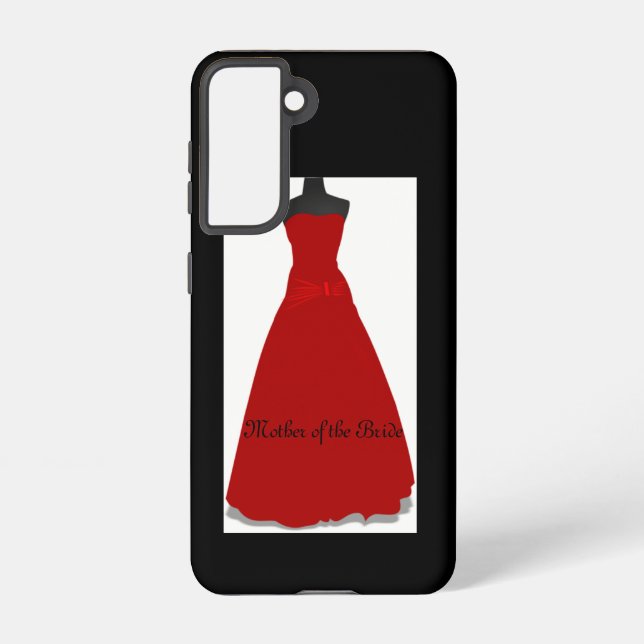 Elegant Wedding Dress Mother of the Bride Samsung Galaxy Case (Back)