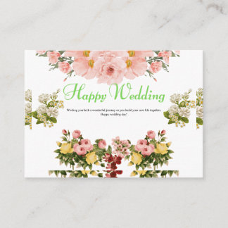 Elegant Wedding Enclosure Details Card