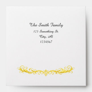 Elegant Wedding Envelope