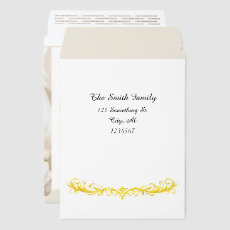 Elegant Wedding Envelope Mailers