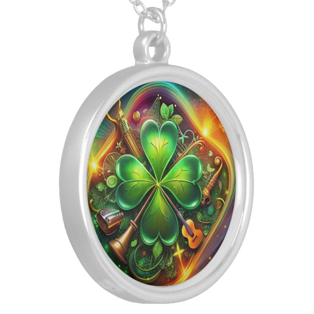 Elegant Wedding Essentials | Summer & Year-Round Silver Plated Necklace (Front Left)