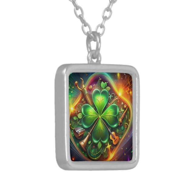 Elegant Wedding Essentials | Summer & Year-Round Silver Plated Necklace (Front Left)