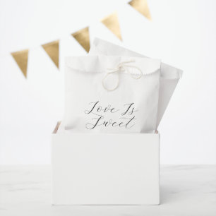 Elegant wedding favor bag