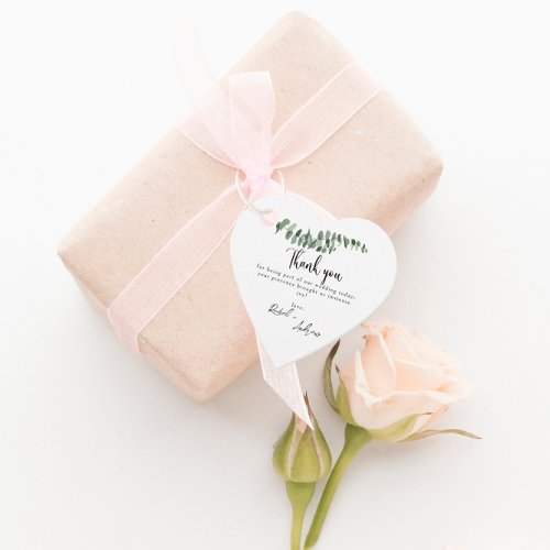 Elegant Wedding  Favor Tags