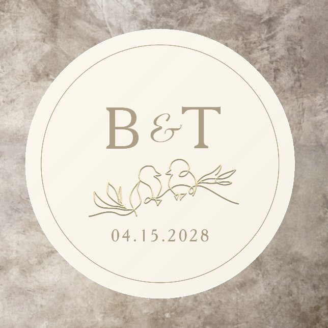 Elegant Wedding  Floor Decals (Insitu)