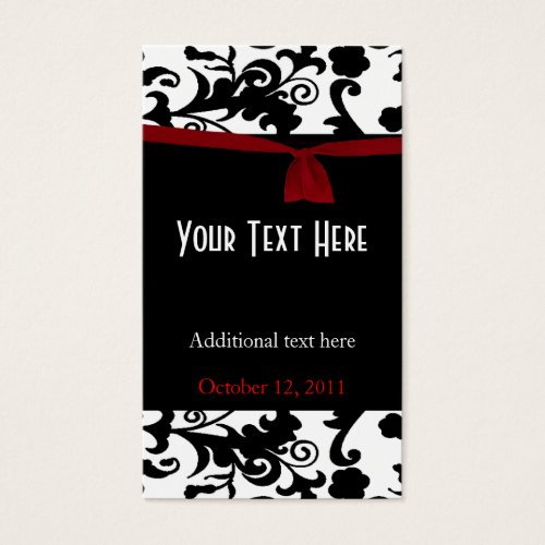 Elegant Wedding Gift Tags Business Cards