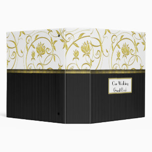 Elegant Wedding Guest Book Binder