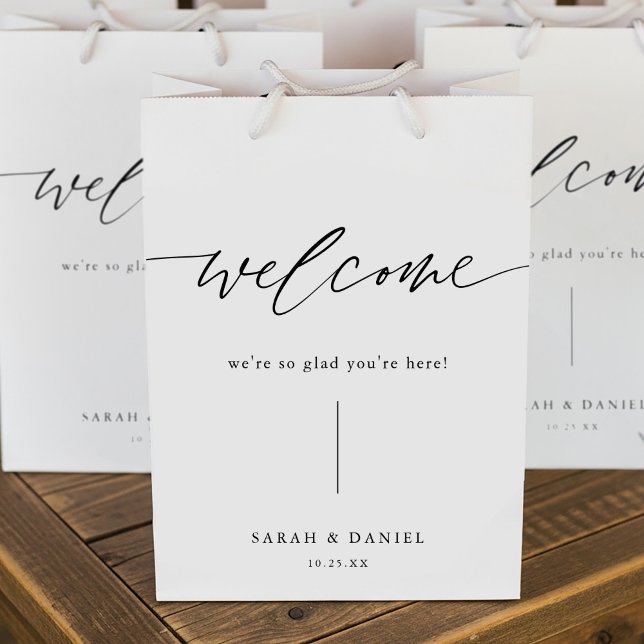 Elegant Wedding hotel Gift Bags (Creator Uploaded)