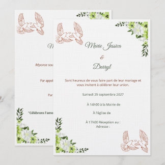 Elegant Wedding Invitation