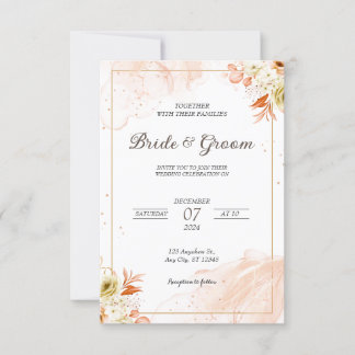 Elegant Wedding Invitation