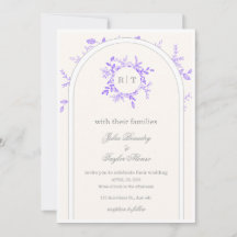 Elegant Wedding Invitation 