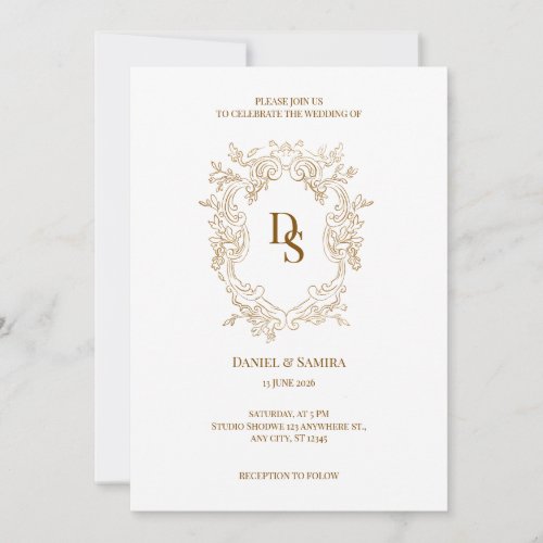 Elegant Wedding Invitation