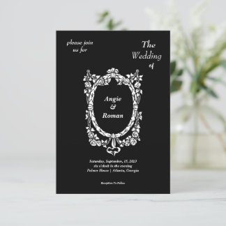 Elegant Wedding Invitation