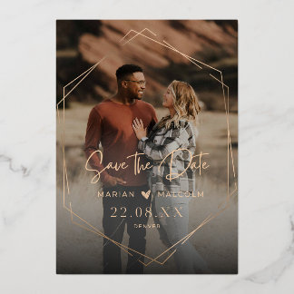 Elegant wedding invitation card