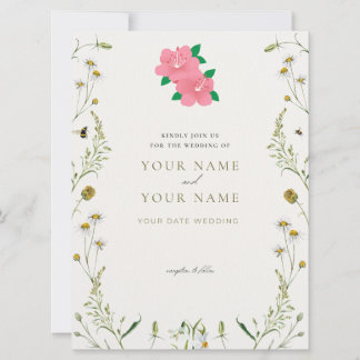 Elegant Wedding Invitation card