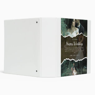 Elegant Wedding Invitation Design Custom Wedding 3 Ring Binder