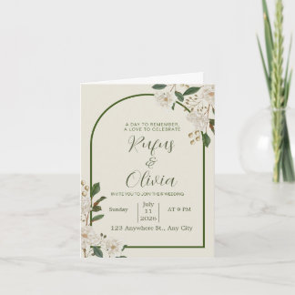 Elegant Wedding Invitation Design – Personalized