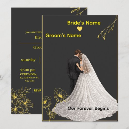 Elegant Wedding Invitation Template