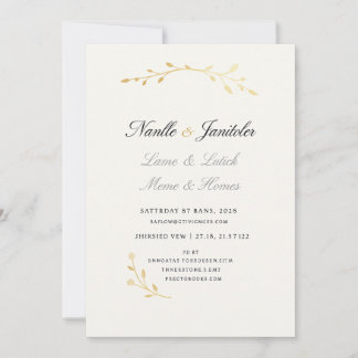 Elegant Wedding Invitation Template