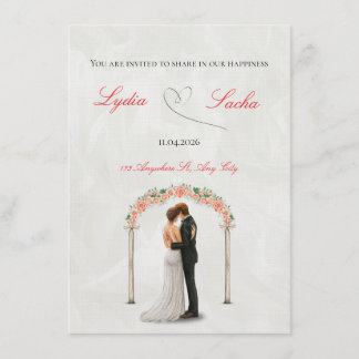 Elegant Wedding Invitation Template