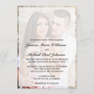 Elegant Wedding Invitations