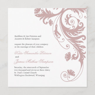Elegant Wedding Invitations