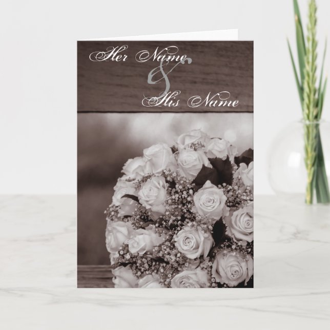 Elegant Wedding Invitations 12 (Front)