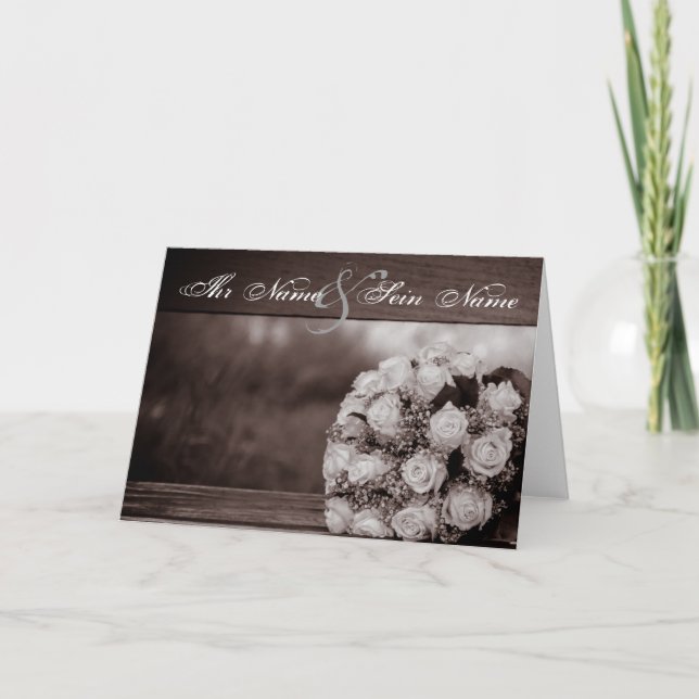 Elegant Wedding Invitations 12 (Front)