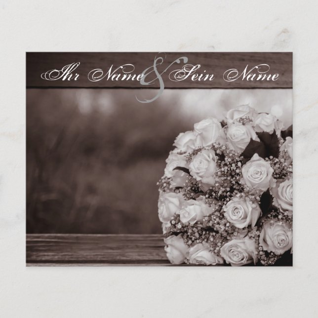 Elegant Wedding Invitations 12 (Front)