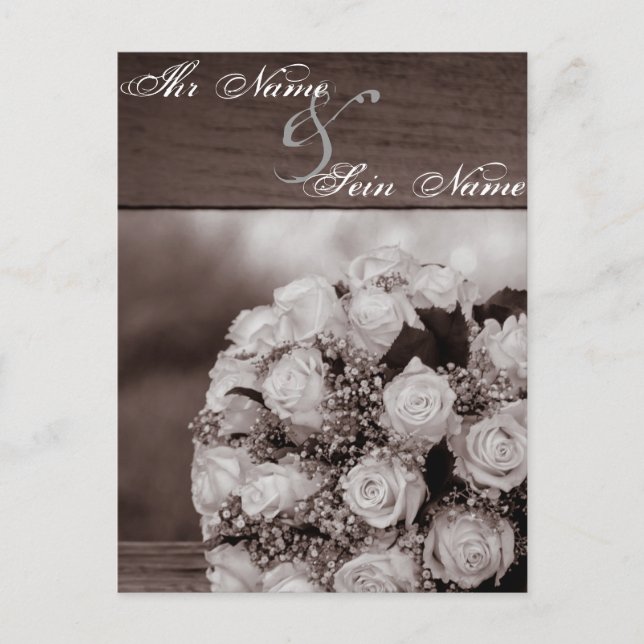 Elegant Wedding Invitations 12 (Front)