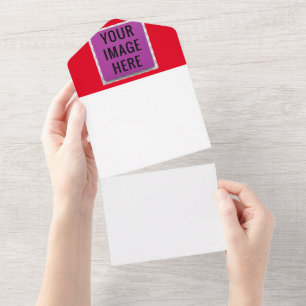 Elegant Wedding Invitations All-In-One & Envelop