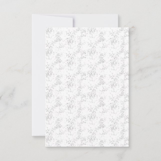 Elegant Wedding Invitations | Custom Card Design (Front)