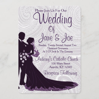 Elegant Wedding Invite