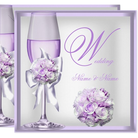 elegant wedding lavender purple lilac champagne 2 size of normal chart paper
