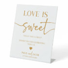 Elegant Wedding Love Is Sweet Treat Table