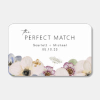 The perfect match Elegant wedding favors matchbox