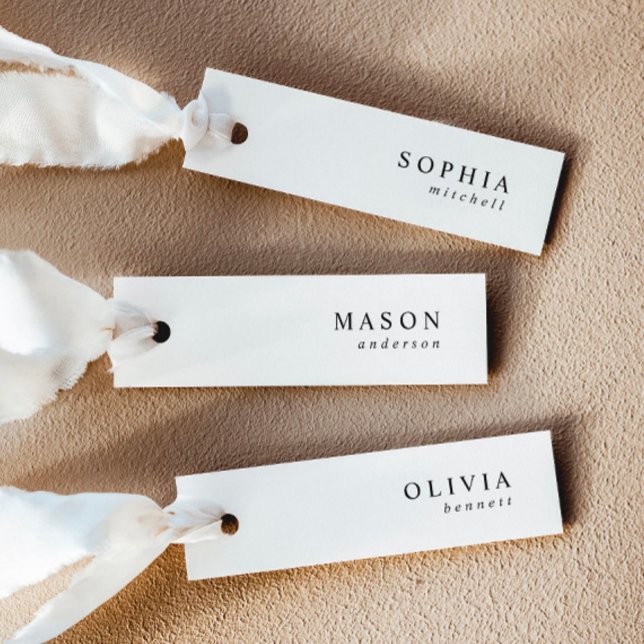 Elegant Wedding Name Place Cards (Creator Uploaded)