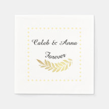 Elegant Wedding Napkin