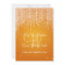 Elegant Wedding Night Dazzle Orange