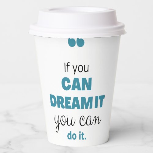 Elegant Wedding Paper Cups