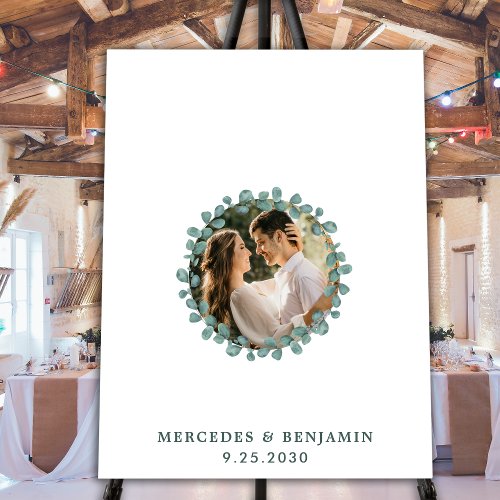 Elegant Wedding Personalized Signature Guest Book