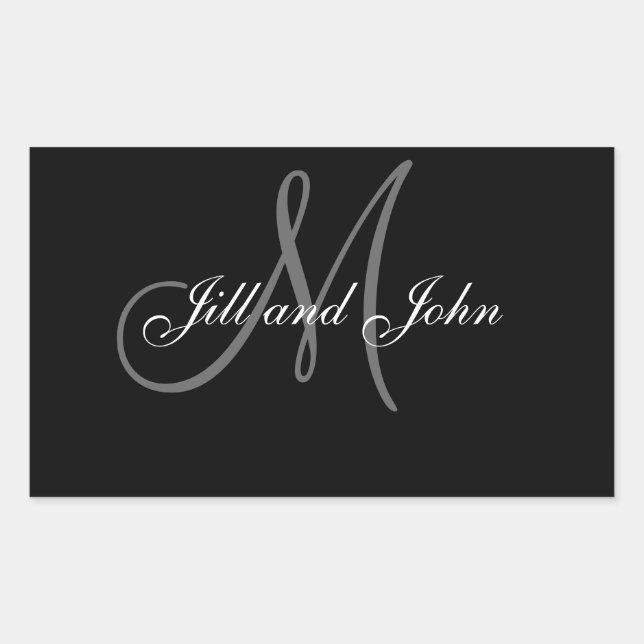 Elegant Wedding Personalized Wine Labels (Front)